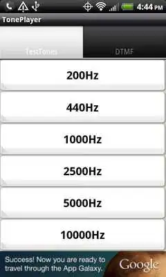 Play Tone Player Play Tone Player