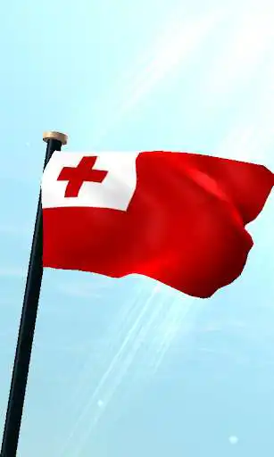 Play APK Tonga Flag 3D Free Wallpaper  and enjoy Tonga Flag 3D Free Wallpaper with UptoPlay com.ilikemycountry.to_flagfree