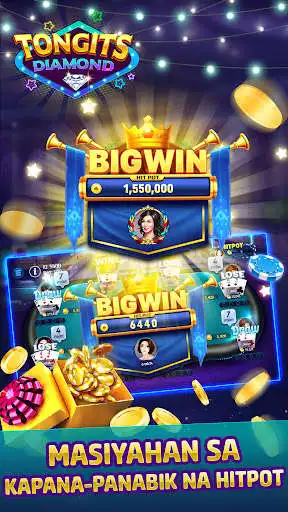 Play Tongits Diamond - Pusoy Online  and enjoy Tongits Diamond - Pusoy Online with UptoPlay