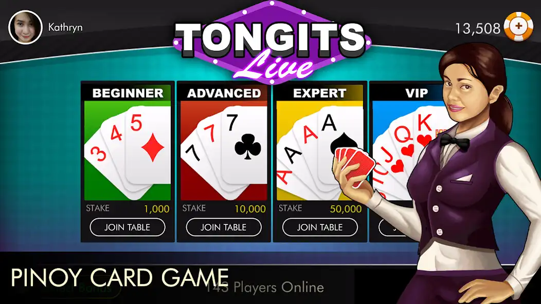 Play Tongits Live  and enjoy Tongits Live with UptoPlay