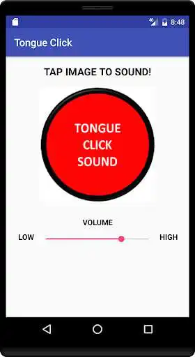 Play Tongue Click Sound as an online game Tongue Click Sound with UptoPlay
