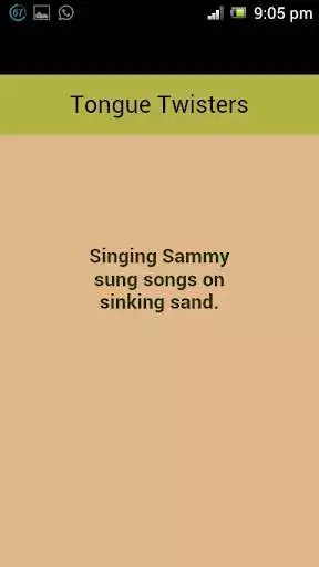 Play APK Tongue Twisters and enjoy Tongue Twisters with UptoPlay com.solarstellar.tonguetwisters Play APK Tongue Twisters and enjoy Tongue Twisters with UptoPlay com.solarstellar.tonguetwisters