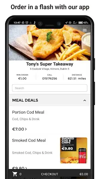 Play Tonys Super Takeaway as an online game Tonys Super Takeaway with UptoPlay