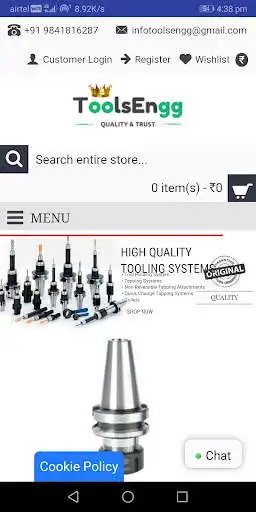 Play ToolsEngg - Online Tool Store - Worldwide Shopping as an online game ToolsEngg - Online Tool Store - Worldwide Shopping with UptoPlay