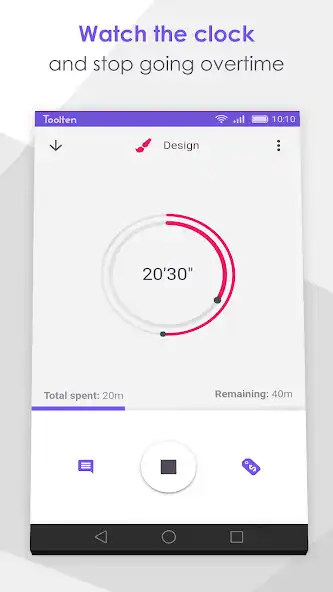 Play Toolten Time Tracker as an online game Toolten Time Tracker with UptoPlay