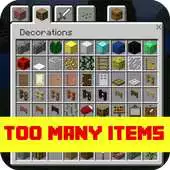 Free play online Too Many Items Mod PE APK