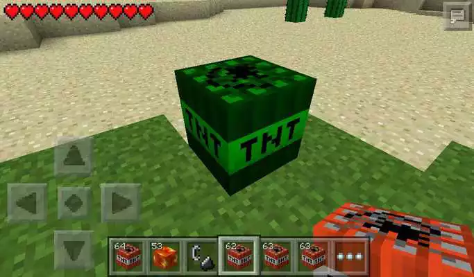 Play Too much TNT mod for mcpe