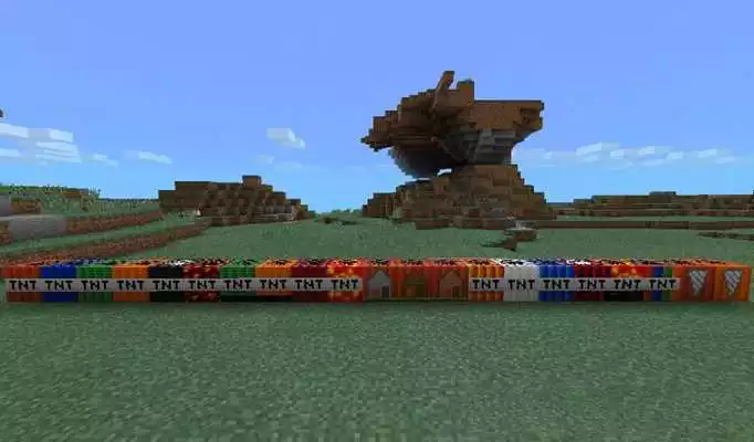 Play Too much TNT mod for mcpe