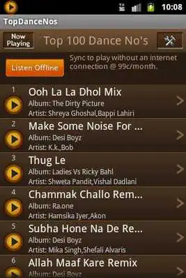 Play Top 100 Hindi Dance Songs