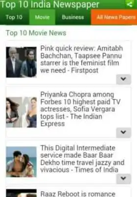 Play Top10 India News English Paper