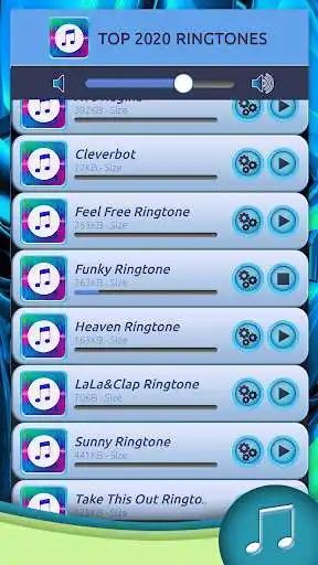Play Top 2020 Ringtones as an online game Top 2020 Ringtones with UptoPlay