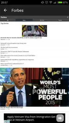 Play Top 20 US Business News