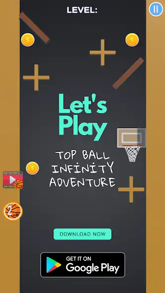 Play Top Ball Infinity Adventure as an online game Top Ball Infinity Adventure with UptoPlay
