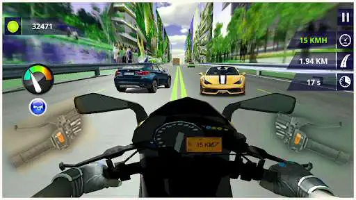 Play Top Bike:Moto Traffic Rider Bike Racing Games as an online game Top Bike:Moto Traffic Rider Bike Racing Games with UptoPlay
