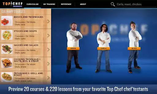 Play Top Chef University