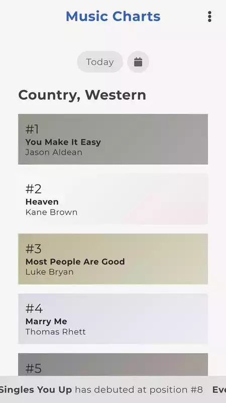 Play Top Country Music Charts