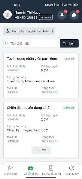 Play TopCV - Nhà tuyển dụng as an online game TopCV - Nhà tuyển dụng with UptoPlay