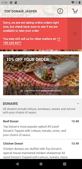 Play Top Donair Jasper  and enjoy Top Donair Jasper with UptoPlay