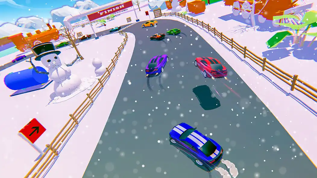 Play Top Down Car Mega Drift Racing as an online game Top Down Car Mega Drift Racing with UptoPlay