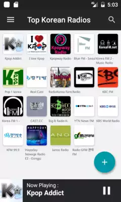 Play Top FM Radio Korea-South Korea