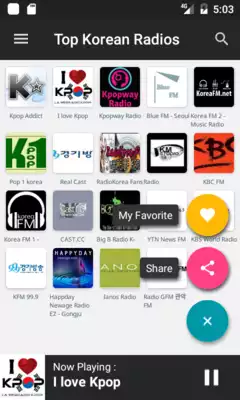 Play Top FM Radio Korea-South Korea