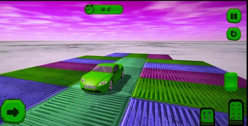 Play TopGear: muscle car stunt game as an online game TopGear: muscle car stunt game with UptoPlay