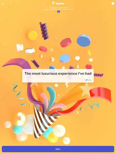 Play topickr - Conversation Topics as an online game topickr - Conversation Topics with UptoPlay