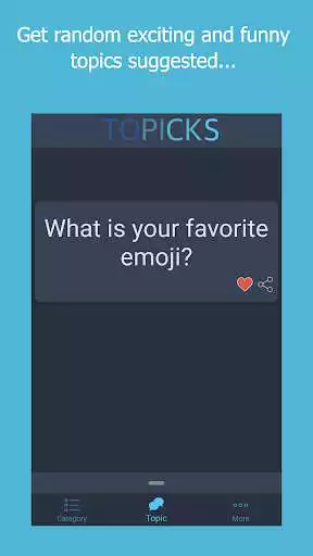Play Topicks - conversation starter and more and enjoy Topicks - conversation starter and more with UptoPlay Play Topicks - conversation starter and more and enjoy Topicks - conversation starter and more with UptoPlay