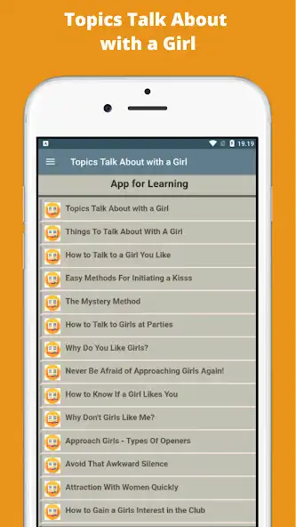 Play Topics Talk About with a Girl  and enjoy Topics Talk About with a Girl with UptoPlay
