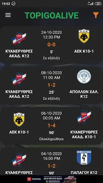 Play Topigoalive as an online game Topigoalive with UptoPlay