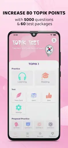 Topik Point Topik Practice - Topik Exam Learn Korean online game with UptoPlay