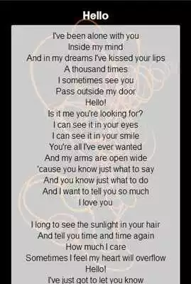 Play Top Lionel Richie Song Lyrics