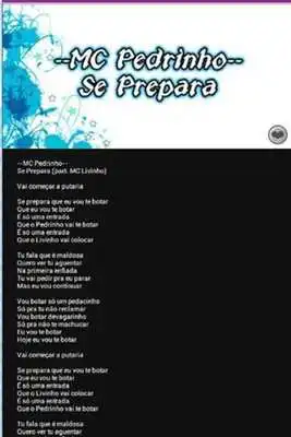 Play Top MC Pedrinho Letras