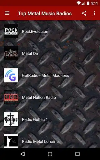 Play Top Metal Radios - Live Hard Rock And Heavy Metal  and enjoy Top Metal Radios - Live Hard Rock And Heavy Metal with UptoPlay