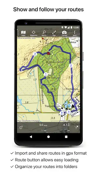 Play Topo GPS Netherlands as an online game Topo GPS Netherlands with UptoPlay