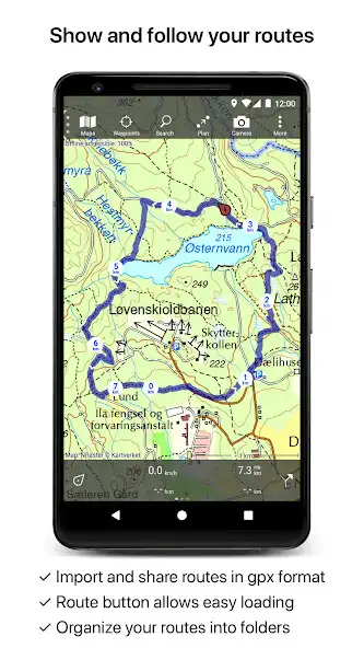 Play Topo GPS Norway as an online game Topo GPS Norway with UptoPlay