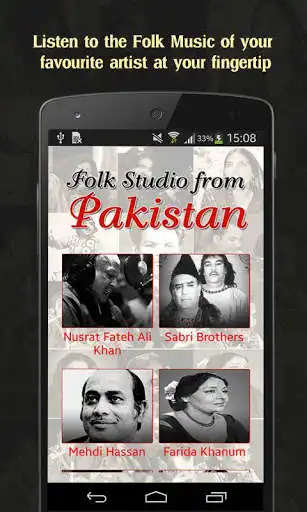 Play APK Top Pakistani Folk Songs  and enjoy Top Pakistani Folk Songs with UptoPlay com.nupur.folkstudiofrompakistan
