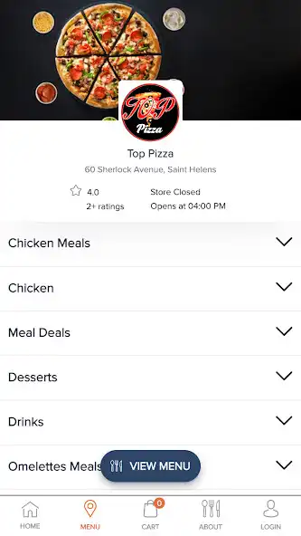 Play Top Pizza - Order Food Online as an online game Top Pizza - Order Food Online with UptoPlay