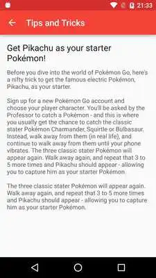 Play Top Pokemon Go Tips  Tricks