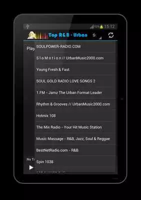 Play Top RB Urban Radio