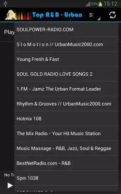 Play Top RB Urban Radio