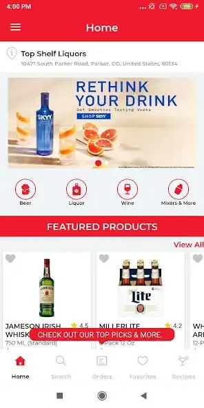 Play Top Shelf Liquors  and enjoy Top Shelf Liquors with UptoPlay