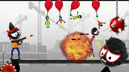 Play Top Stickman Destruction Turbo Warrior as an online game Top Stickman Destruction Turbo Warrior with UptoPlay