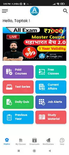 Play TopTak as an online game TopTak with UptoPlay