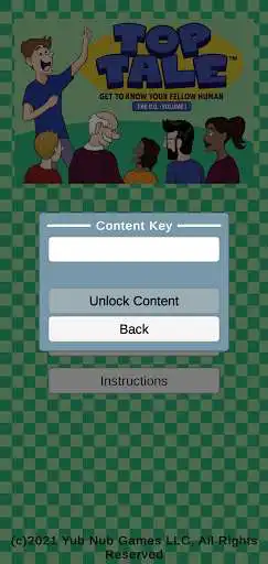 Play Top Tale - Get To Know Your Fellow Human as an online game Top Tale - Get To Know Your Fellow Human with UptoPlay