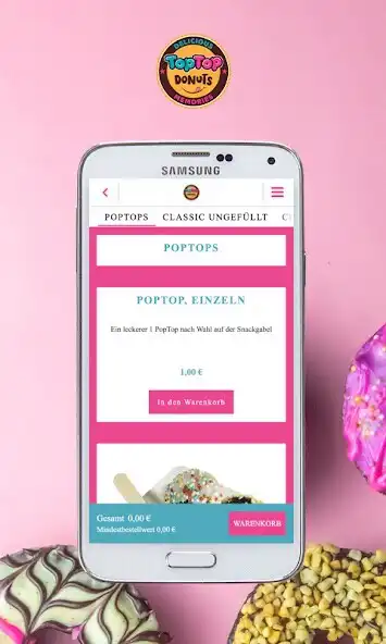 Play TopTop Donuts as an online game TopTop Donuts with UptoPlay