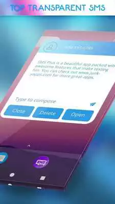 Play Top Transparent SMS