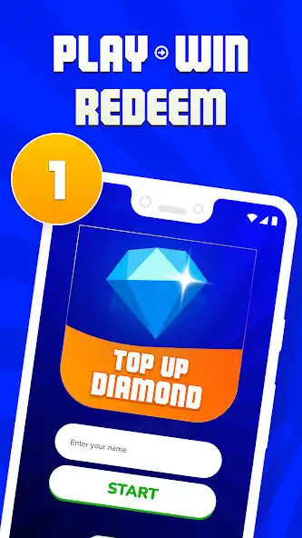 Play TopUp Diamond Quiz 2023  and enjoy TopUp Diamond Quiz 2023 with UptoPlay