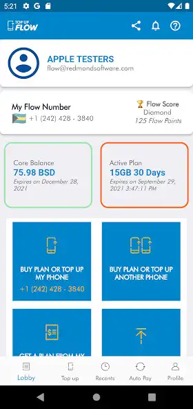 Play Topup Flow  and enjoy Topup Flow with UptoPlay