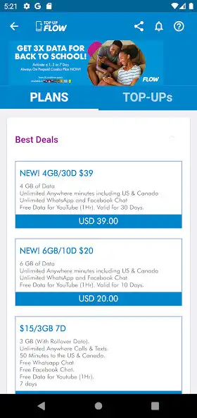 Play Topup Flow as an online game Topup Flow with UptoPlay